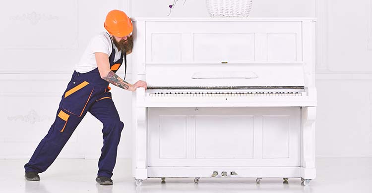 Transport déménagement piano Metz